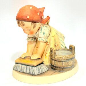 Goebel Hummel #363 Big Housecleaning - TMK5- West Germany (1970s)